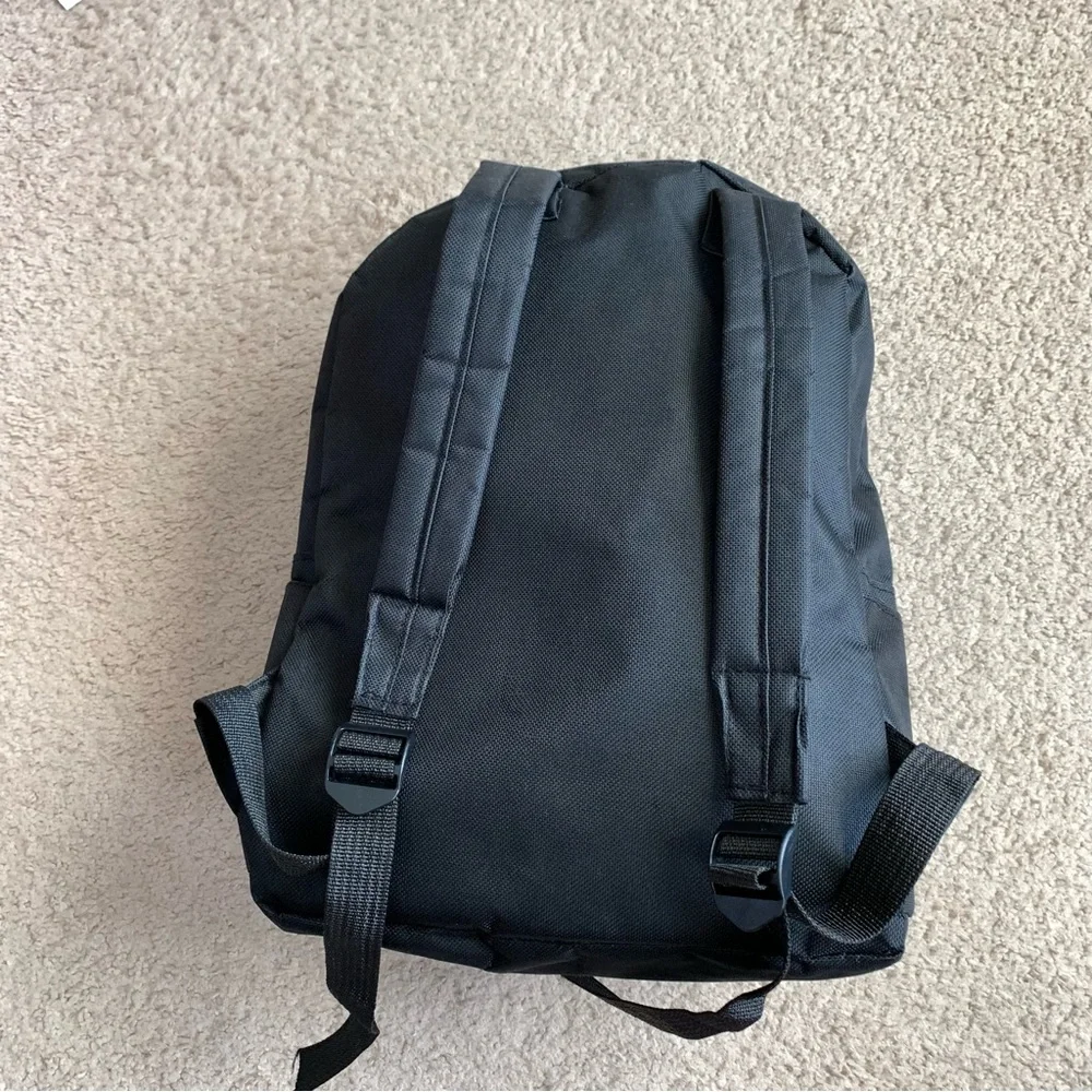Daisy Black Midi Backpack